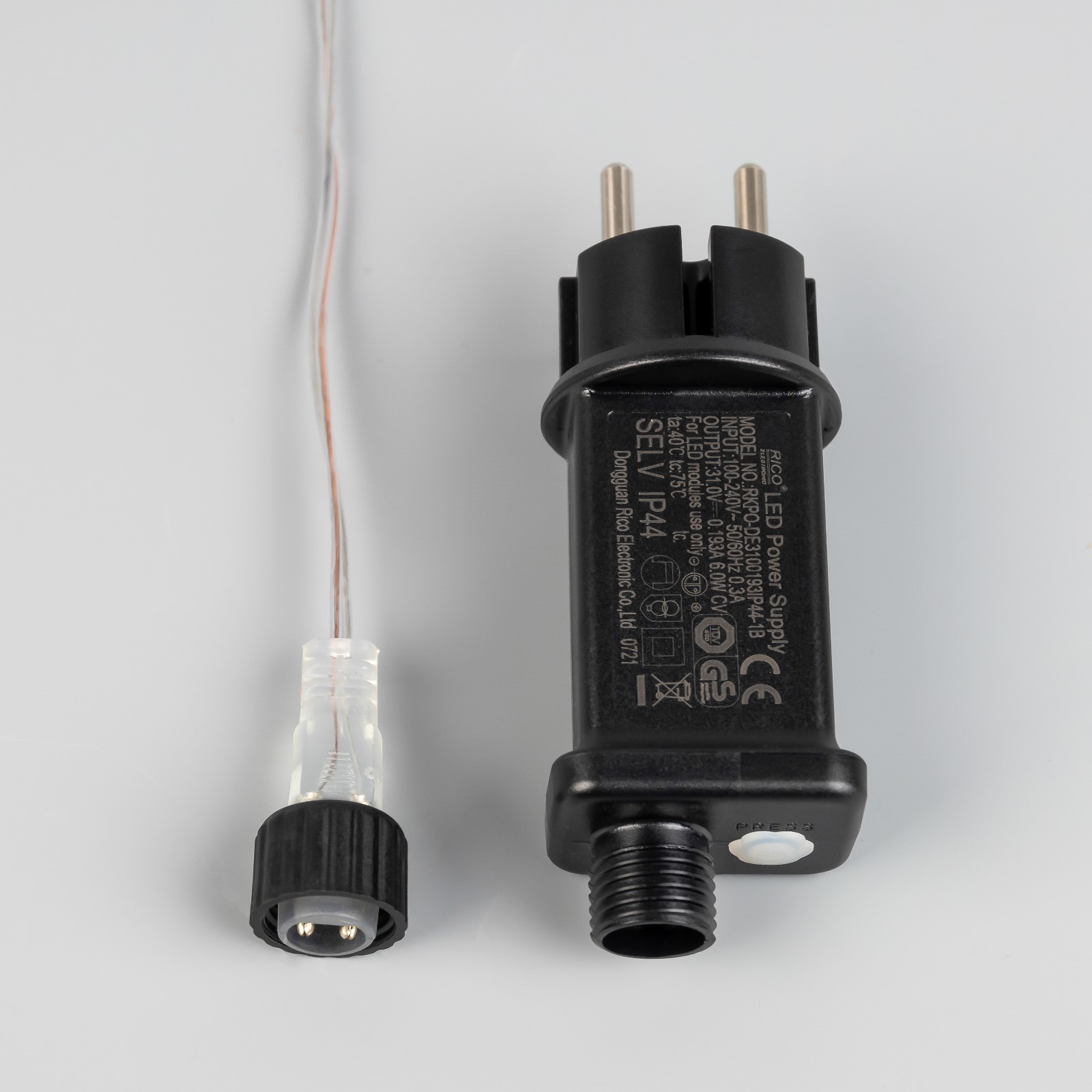 Светодиодная фигура Sima-Land «Ёлка» 3.5 м пластик 9 нитей 220 В свечение тёплое белое - фото 8