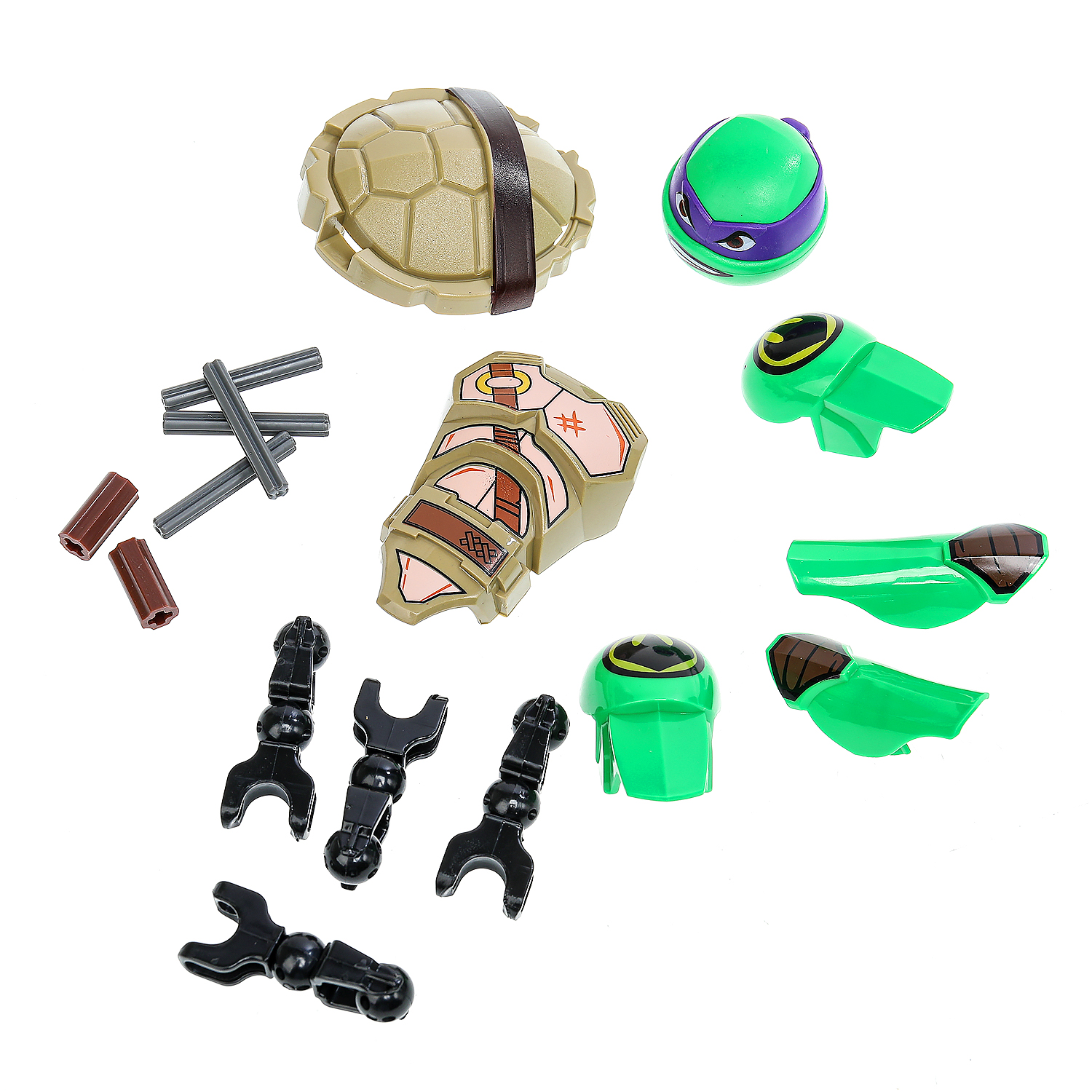 Конструктор Город мастеров Супер черепашки 32 дет. - фото 3