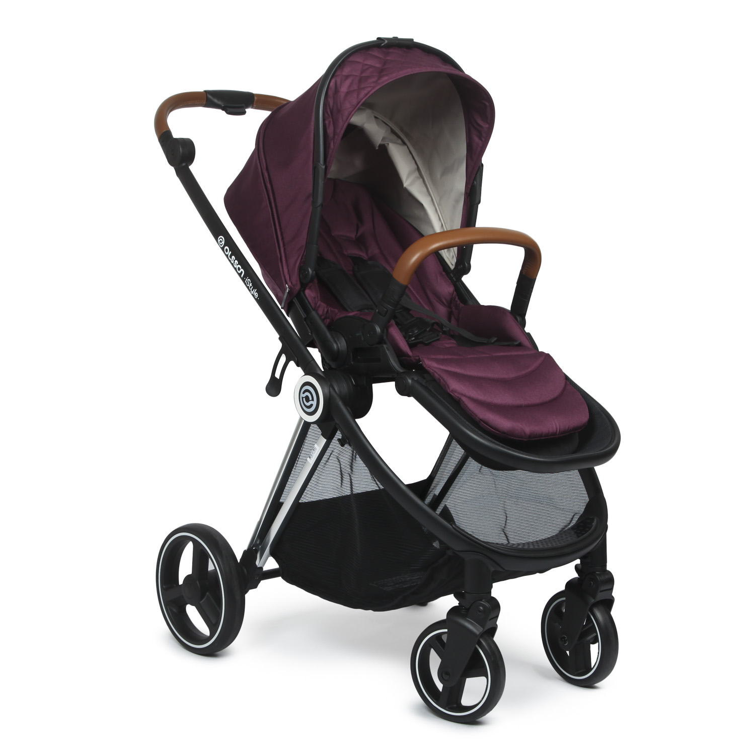Коляска 2в1 Olsson iStyle Purple - фото 6