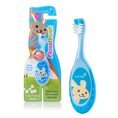 Зубная щетка классическая Brush-Baby от 0 лет