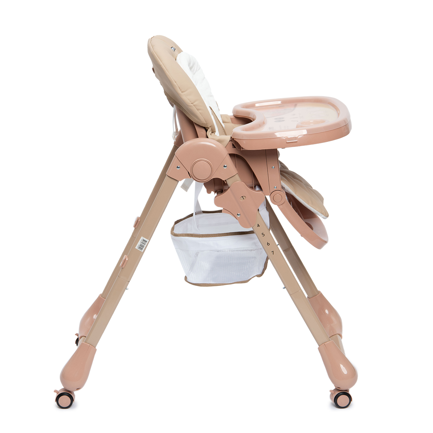 Стульчик для кормления Babyton Optima Eco Beige классический - фото 6
