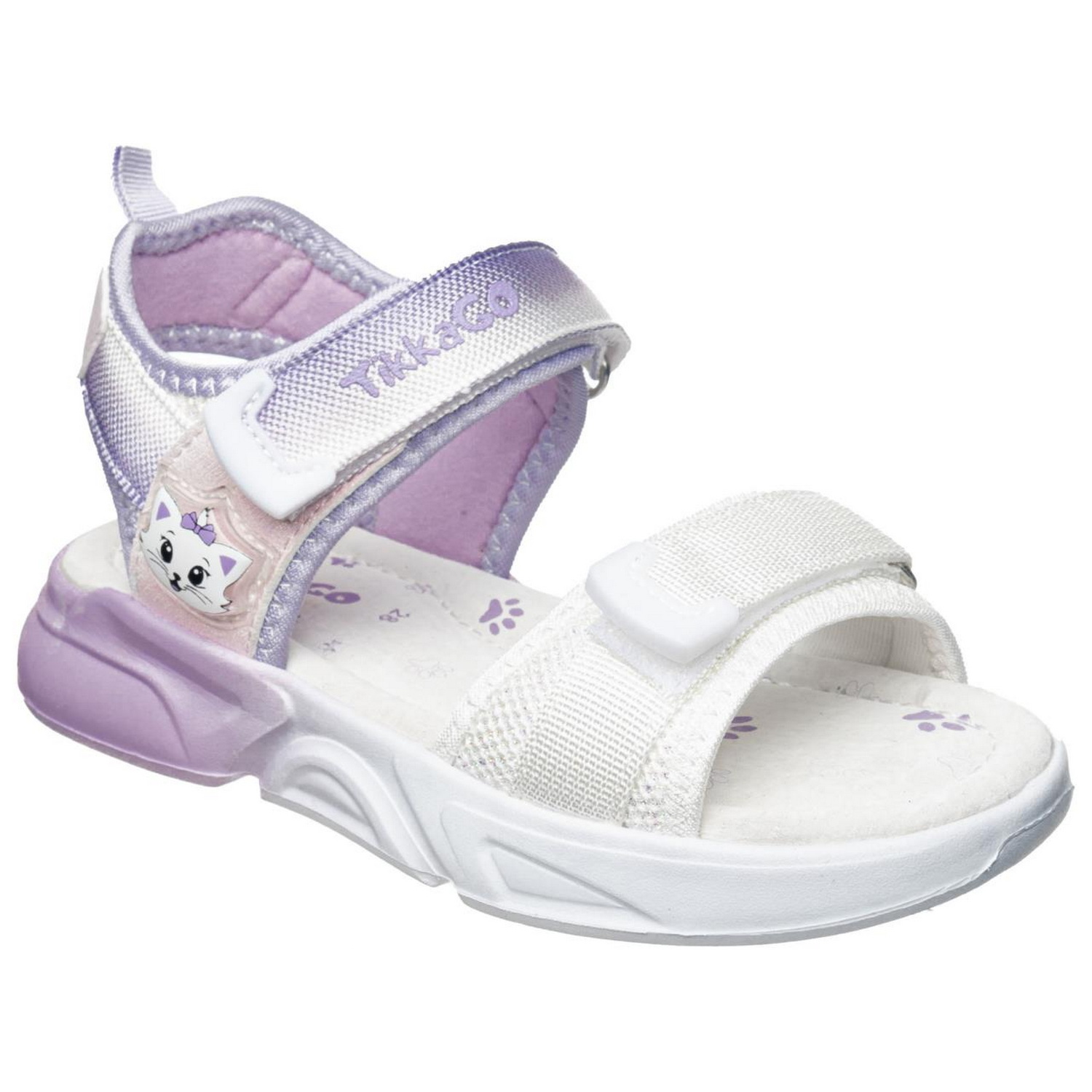 Сандалии TikkaGo 8B11_11429_white-lilac - фото 1