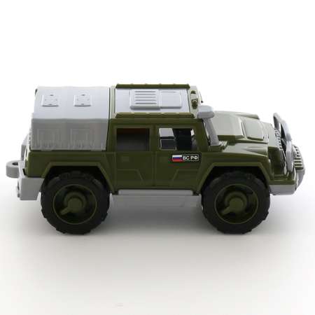 Автомобиль Полесье Jeep Защитник пикап военный
