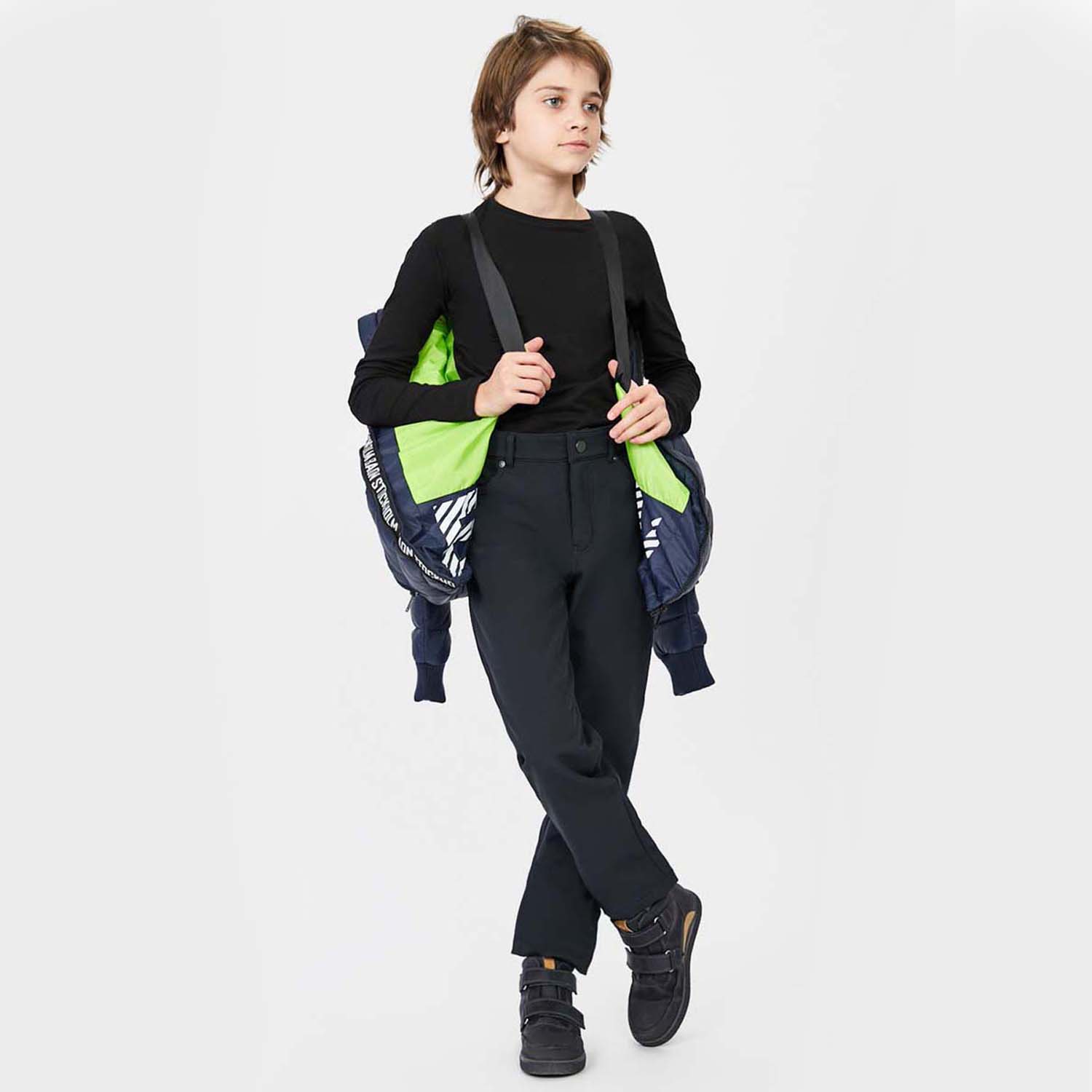 Куртка Baon BK541503 / DEEP NAVY - фото 4