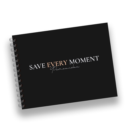 Фотоальбом iLikeGift Save every moment black 20 листов