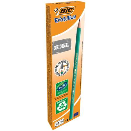 Карандаши чернографитные BIC 12 шт.