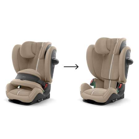 Автокресло Cybex Pallas G2 Plus Isofix 2/3 (15-36 кг) бежевый