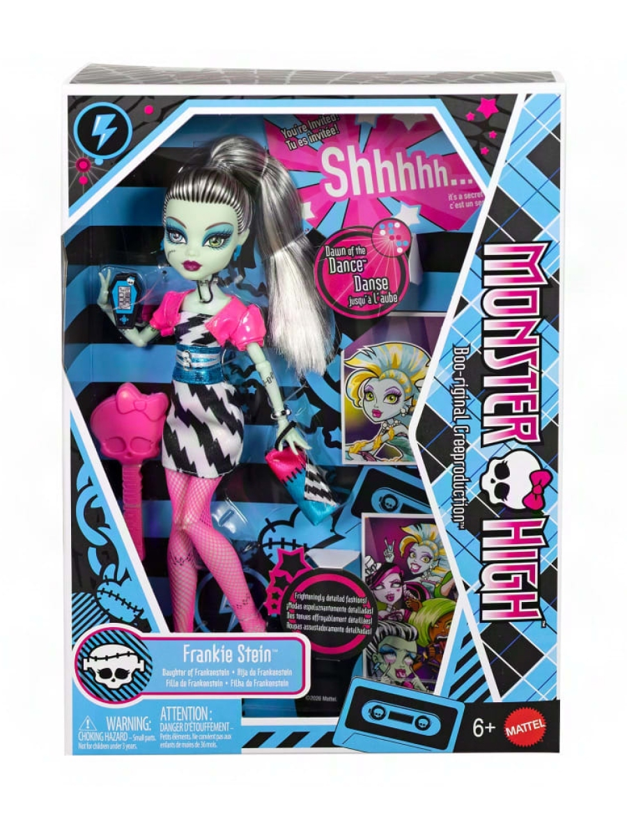 Кукла модельная Monster High Dawn of Dance Фрэнки Штейн высота 27 см JKM46 - фото 4