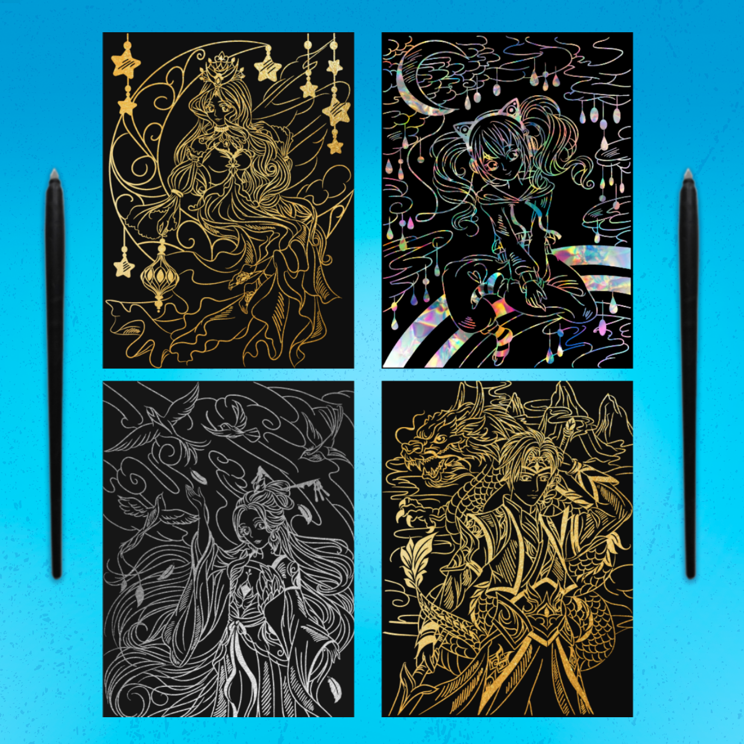 Гравюра LORI(колорит) Аниме - фото 3