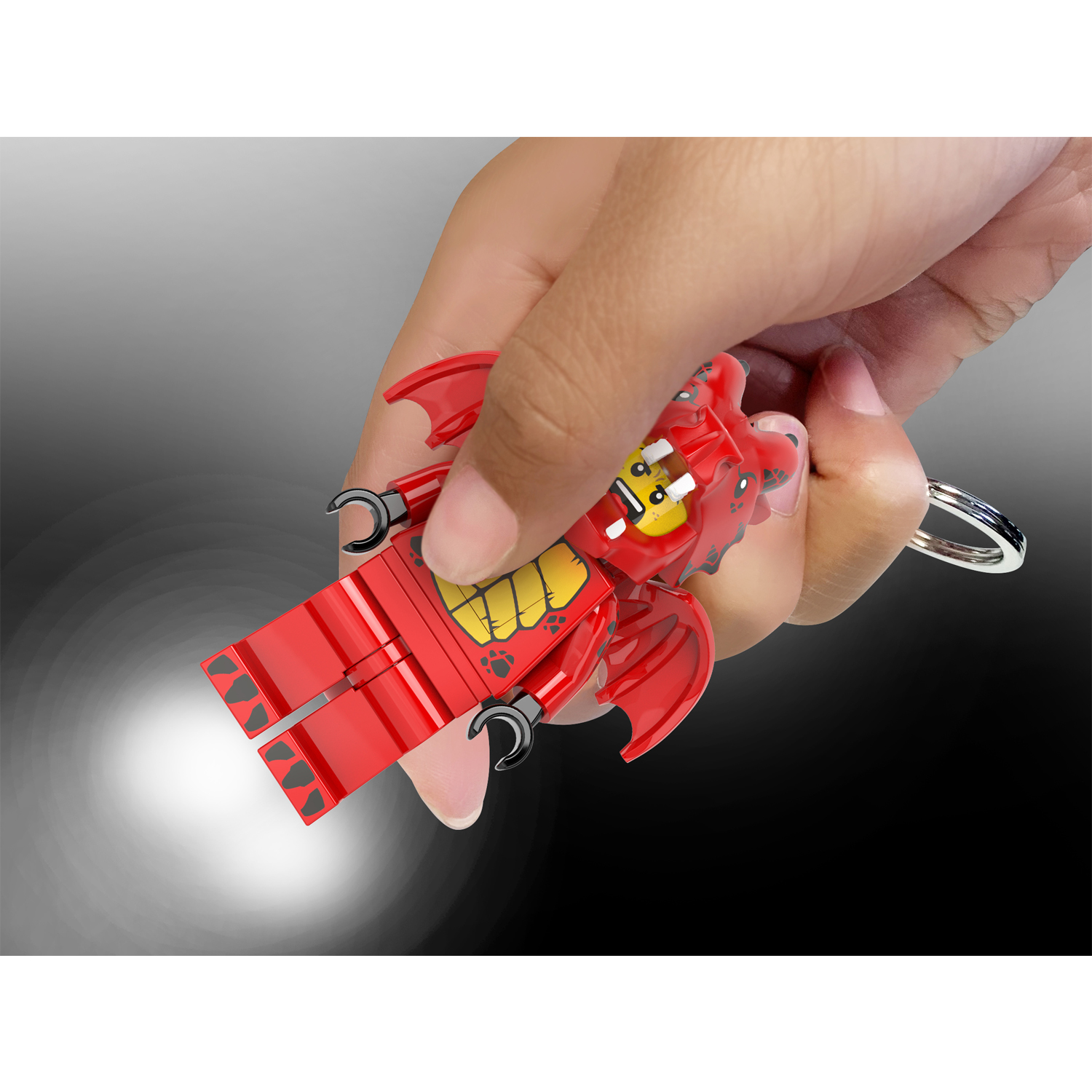 Брелок LEGO Minifigures - Человек-Дракон 1 шт. - фото 8