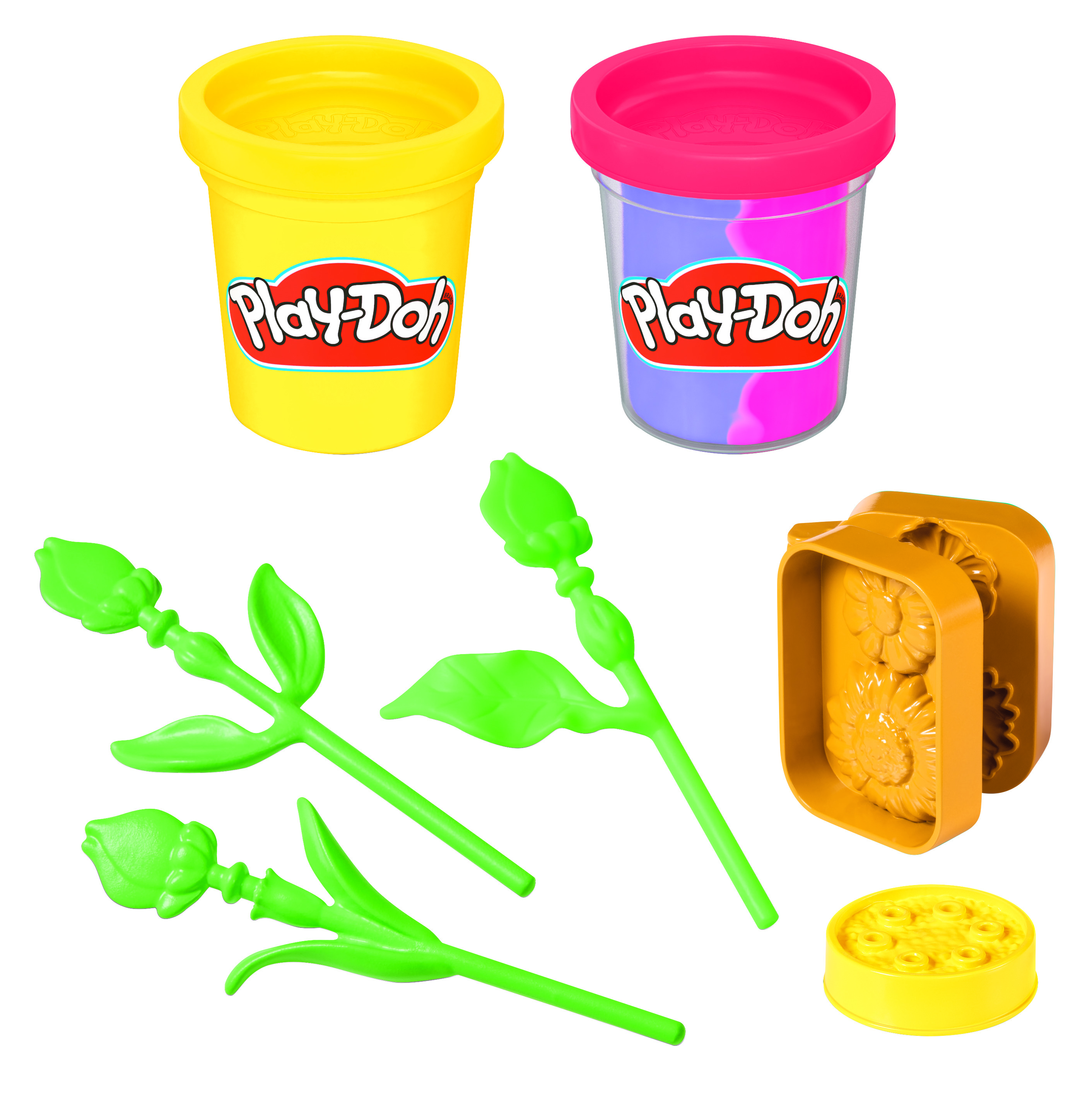 Масса для лепки Hasbro набор Play-Doh Теплый букетик - фото 3