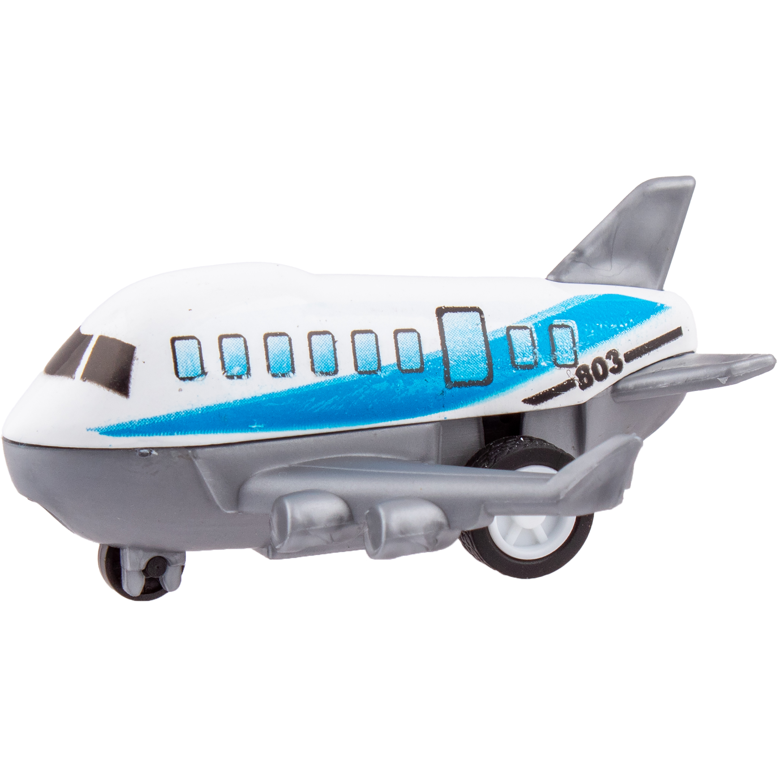 Игровой набор KiddieDrive Самолеты металлические 6 шт 91008_н - фото 6