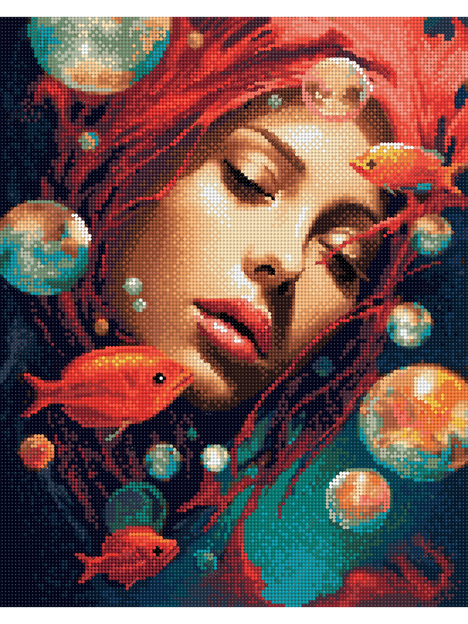 Алмазная мозаика Art on Canvas Русалка в ассортименте - фото 2