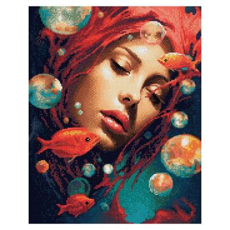 Алмазная мозаика Art on Canvas Русалка в ассортименте