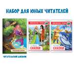 Книга Проф-Пресс А.Пушкин Сказки+Г.Х.Андерсен Сказки+Читательский дневник 3 шт