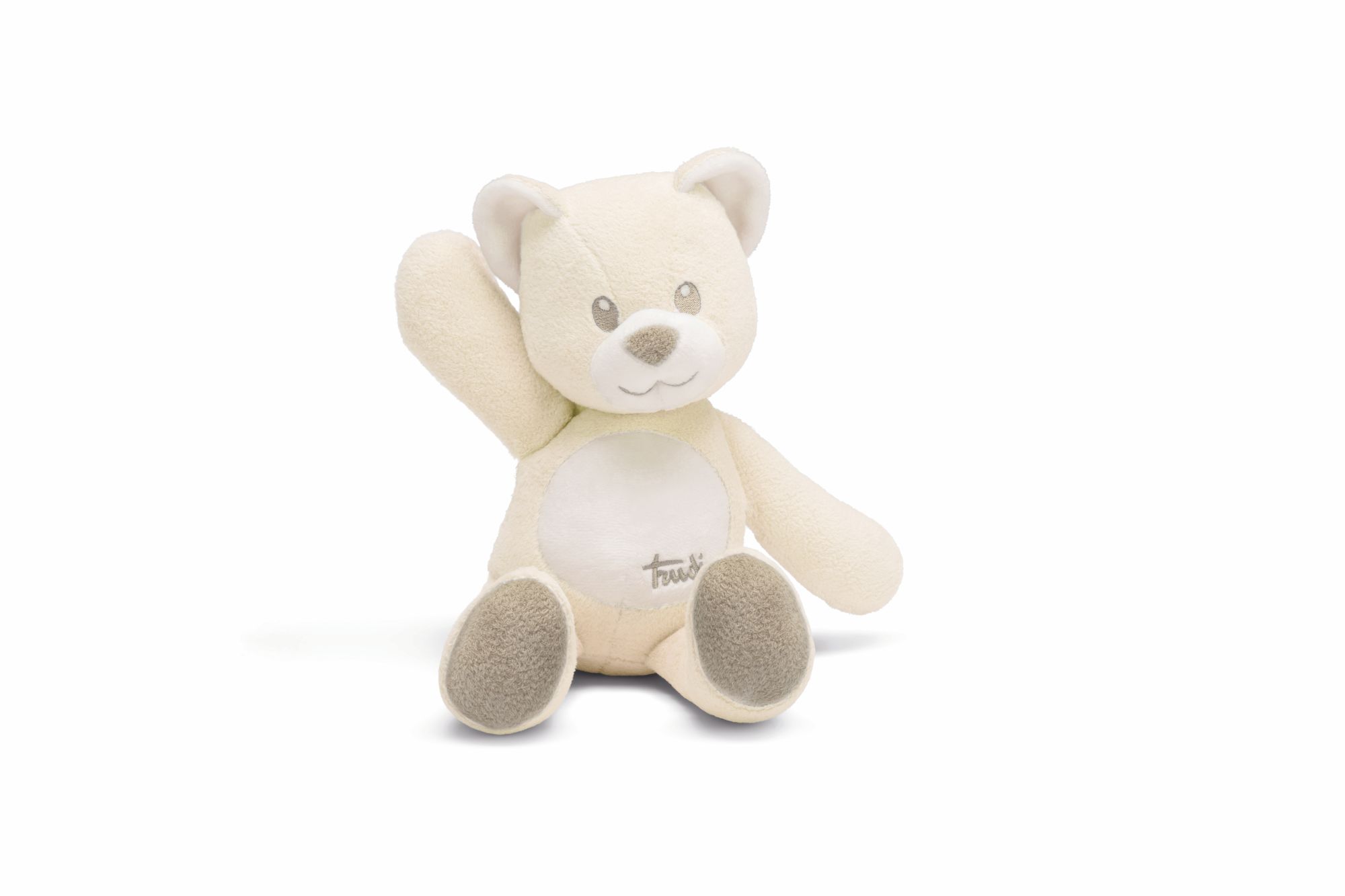 Мягкая игрушка Trudi Мишка молочного цвета 30см - фото 3