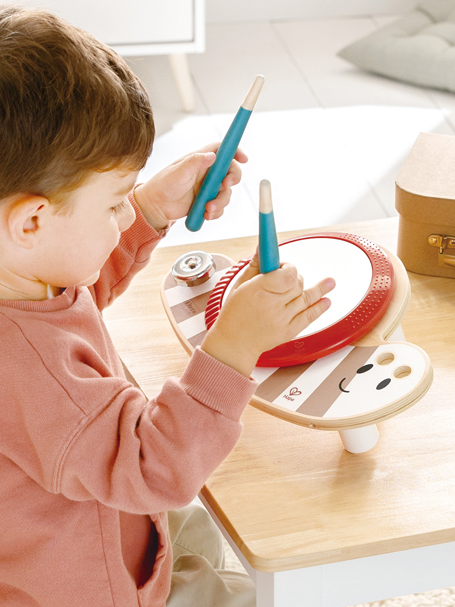 Игрушка музыкальная Hape Улитка барабаны - фото 2