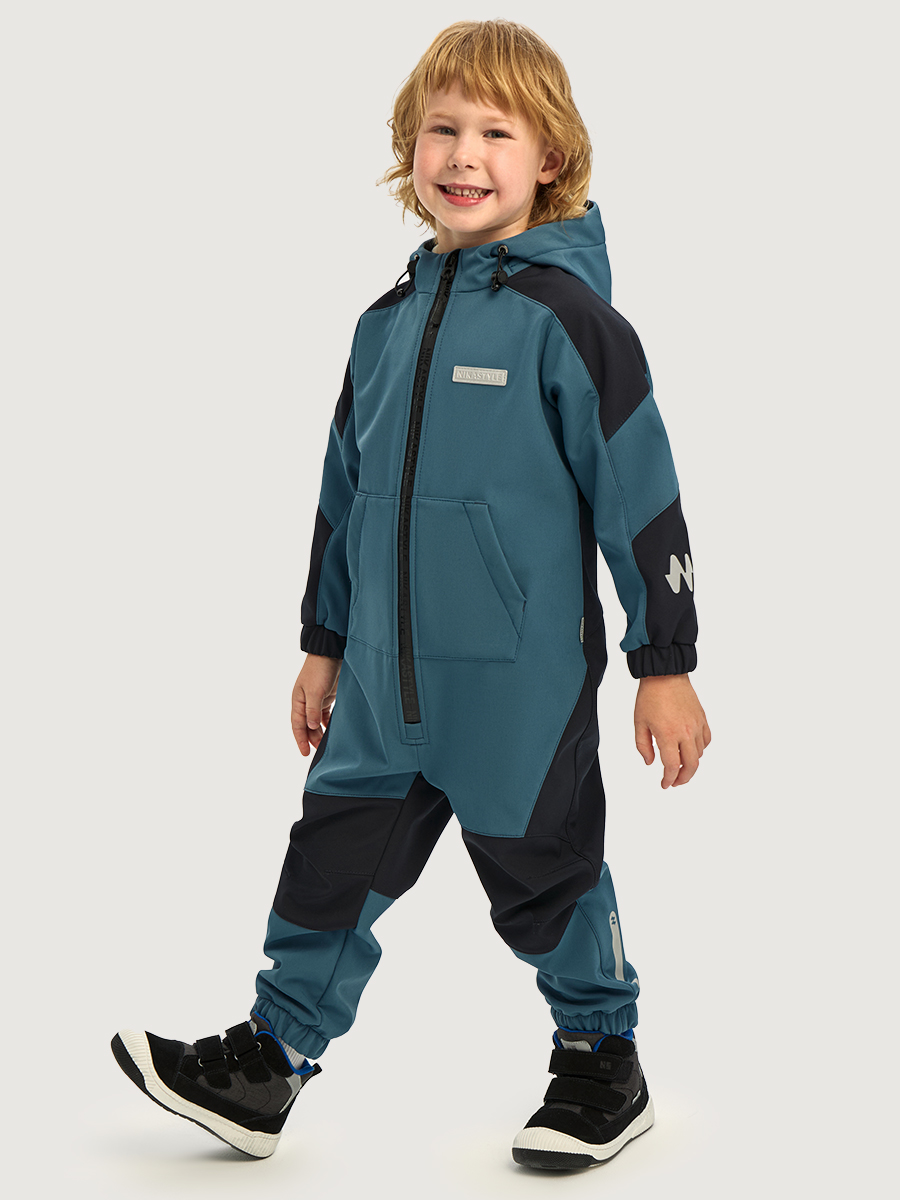 Комбинезон NIKASTYLE 8л15126 деним/черный - фото 6