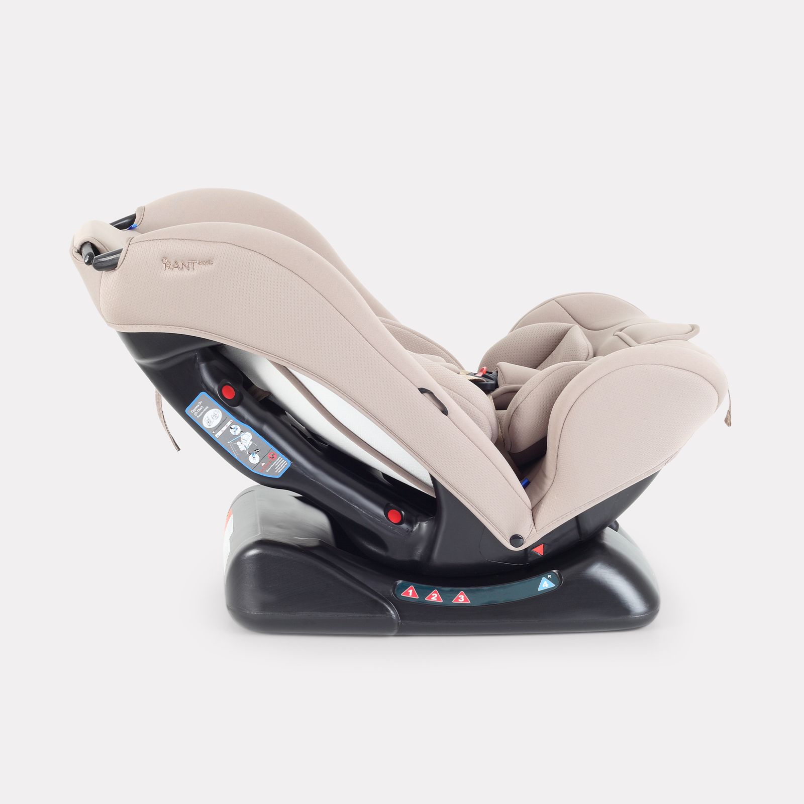 Автокресло Rant Basic Rally Next 0+/1/2 (0-25 кг) бежевый - фото 4