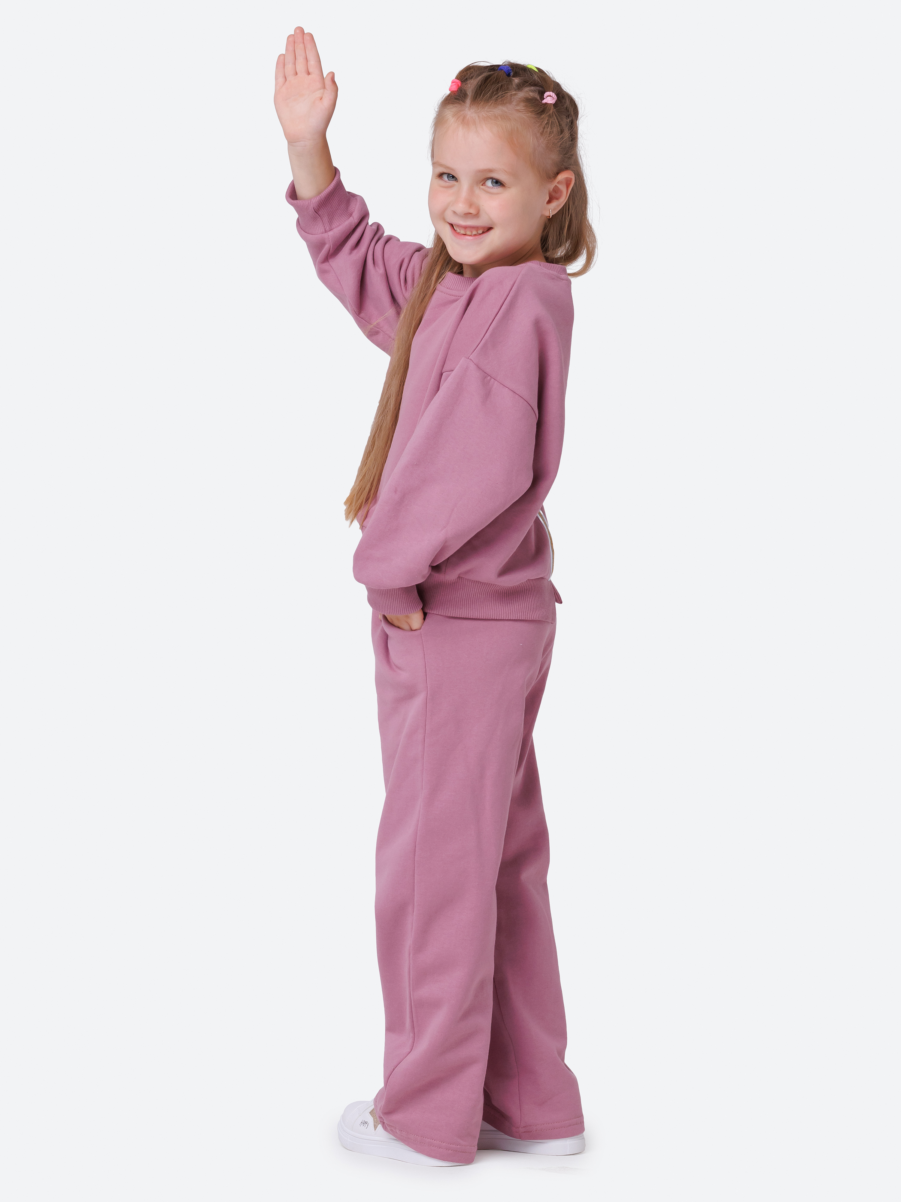 Костюм VEDDI 2262/6038ф-2025- пудровый - фото 4