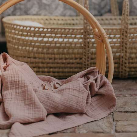Пеленки муслиновые 2 шт BIBS Muslin Cloth Blush 70х70 2шт