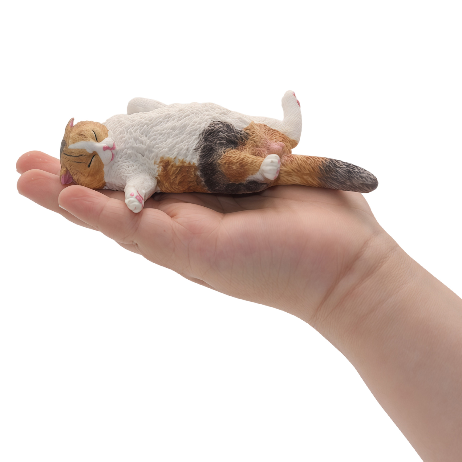 Фигурка Детское Время Толстый кот (спит на спине) - фото 3