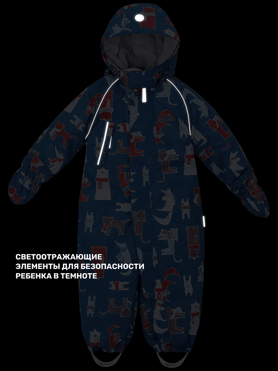 Комбинезон NIKASTYLE 8з1724 синий - фото 12