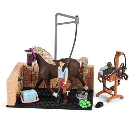 Игровой набор SCHLEICH Мойка для лошадей