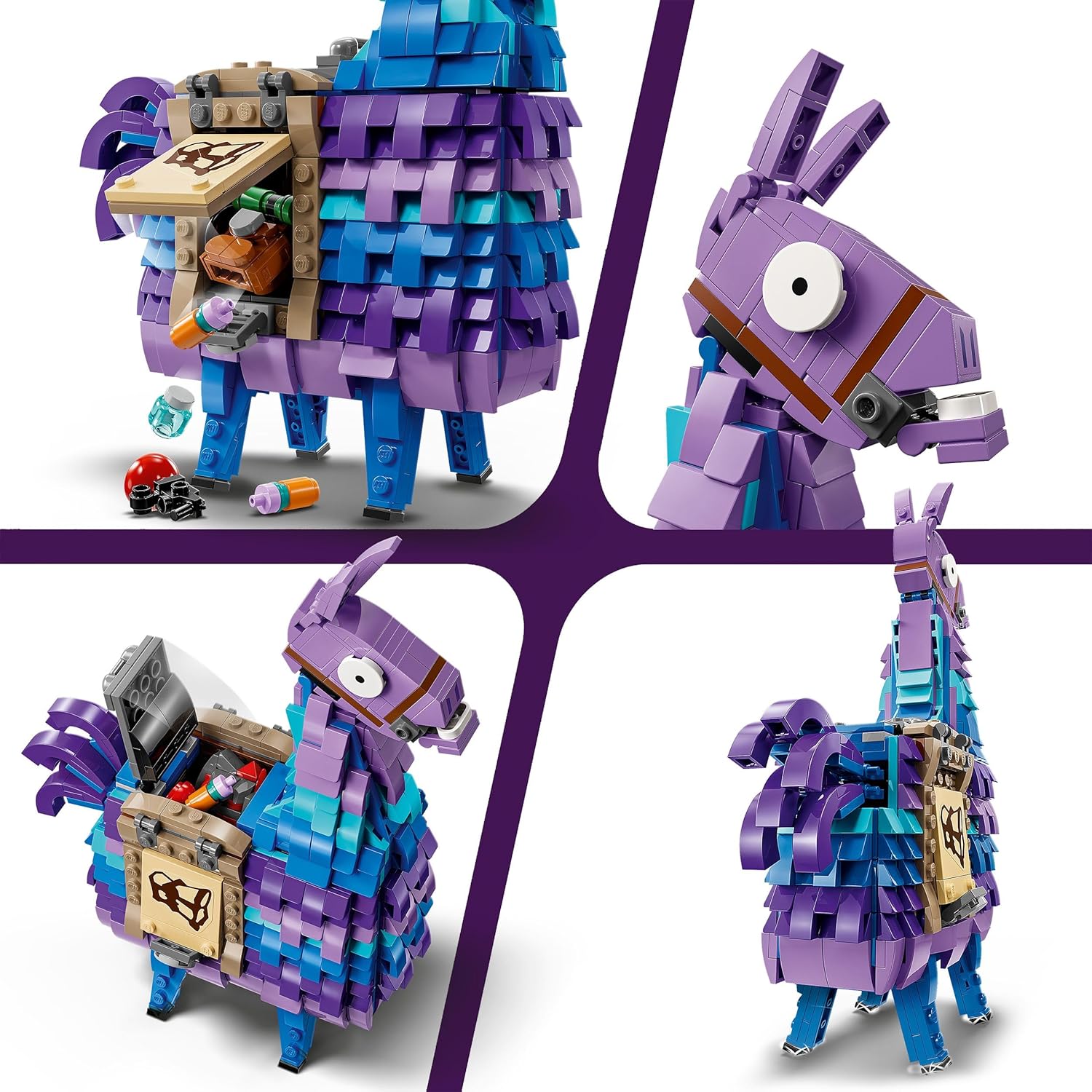 Конструктор LEGO Fortnite Лама с провизией 691 дет. - фото 3