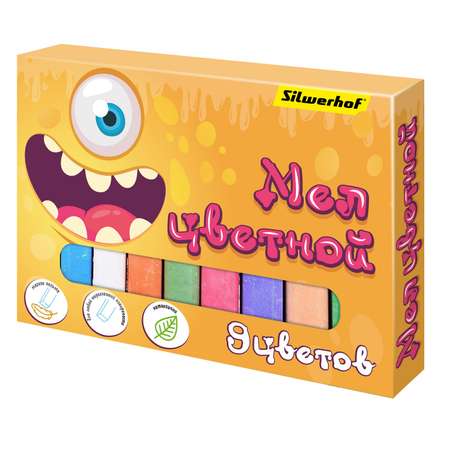 Мел сухой Silwerhof 9 шт.
