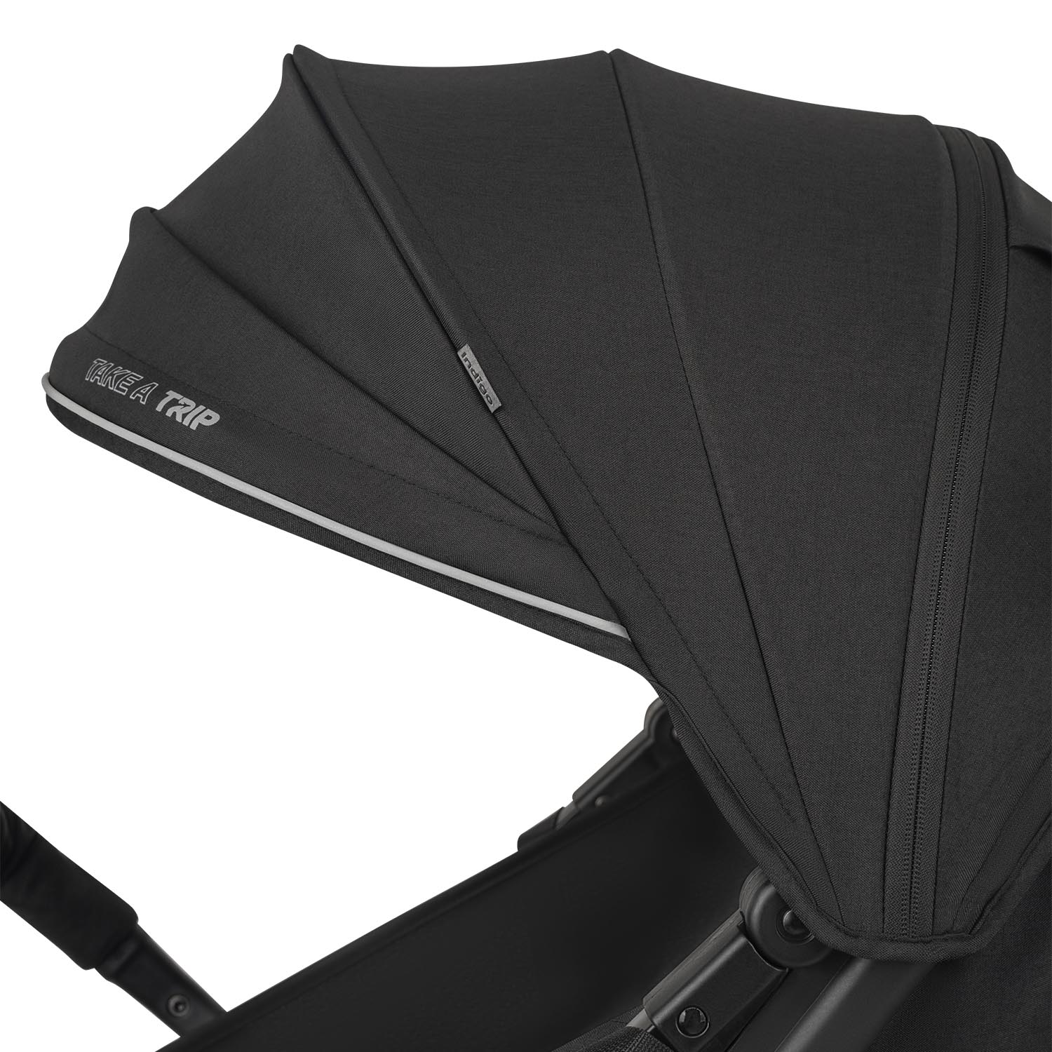 Коляска прогулочная Indigo Trip для путешествий черный - фото 24