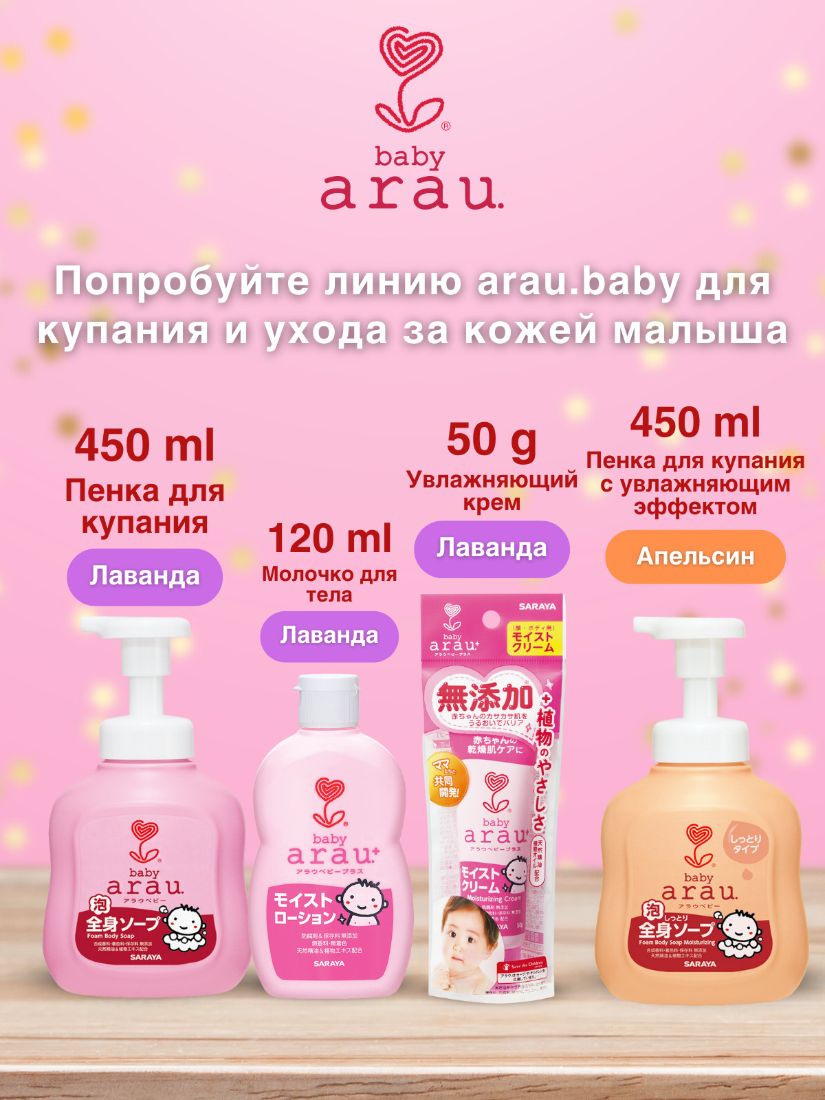 Пена Arau baby 400 мл - фото 8