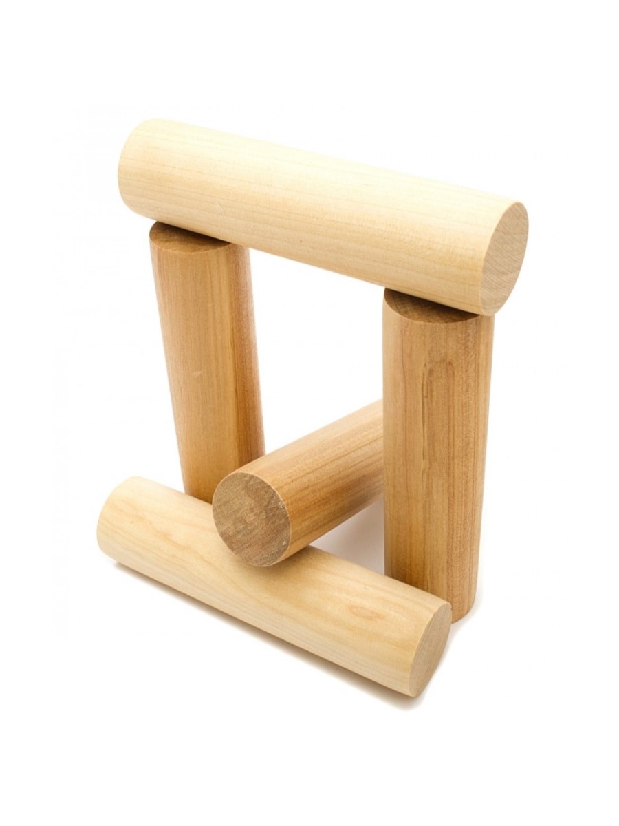 Набор игр ТЕБЕ ИГРУШКА Городки 49 см + Набор Цветок - фото 4