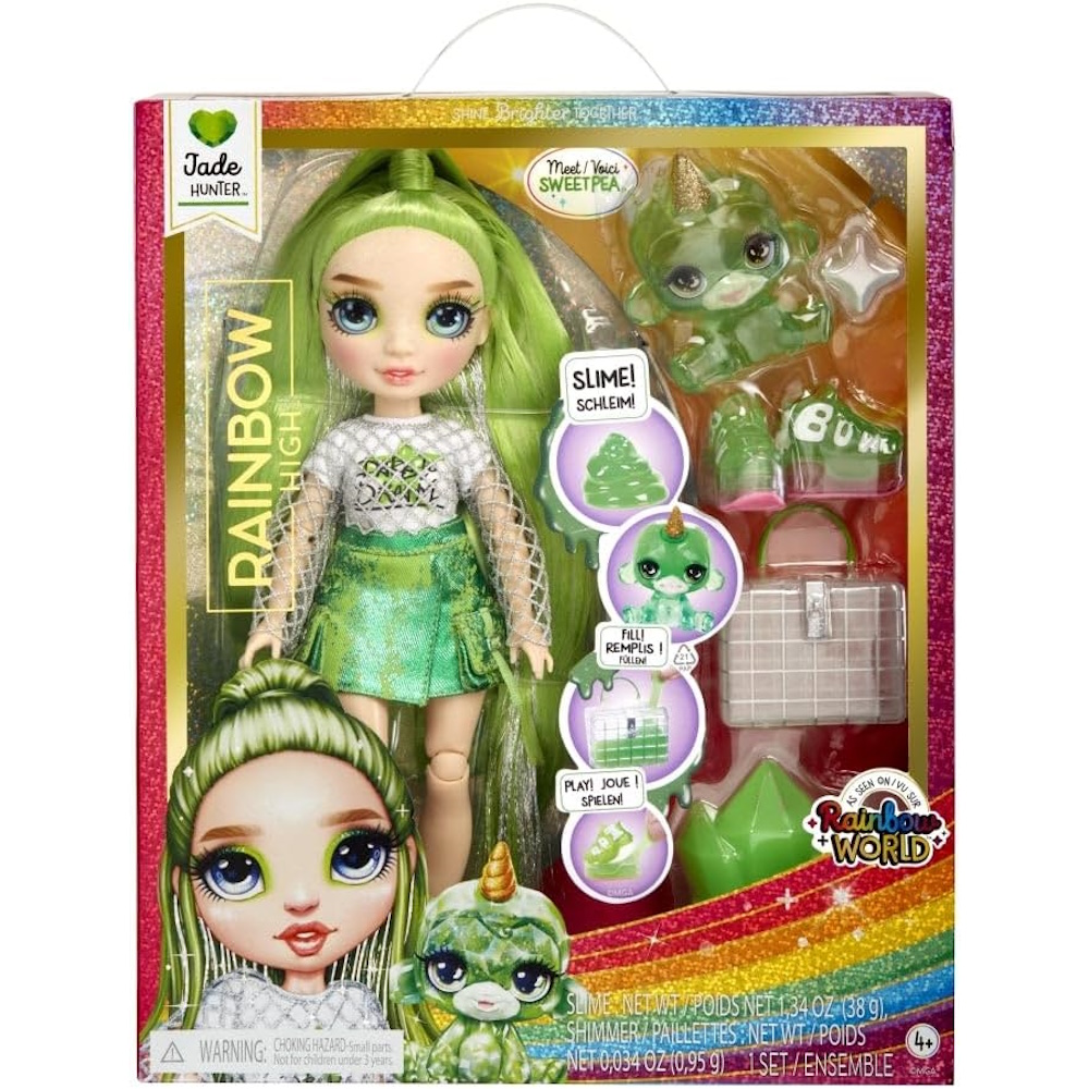 Кукла модельная Rainbow High Fashion Jade 120193EU - фото 2