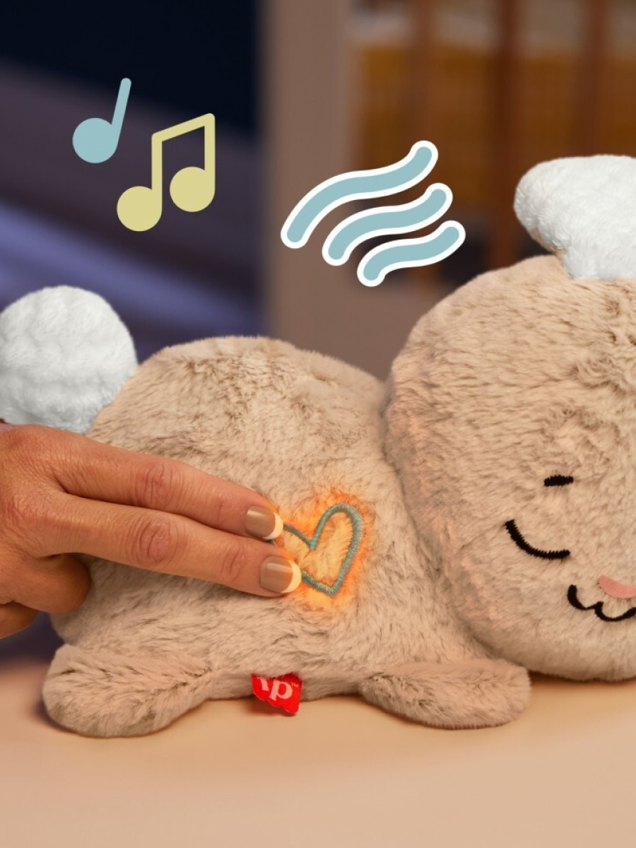 Игрушка Fisher Price комфортер HXG97 для засыпания зайчик - фото 9