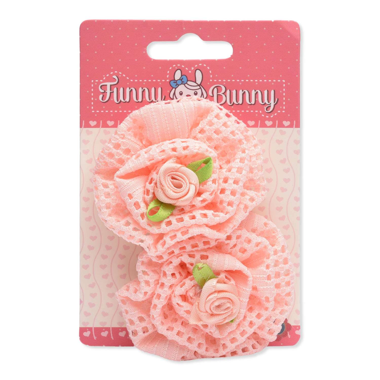 Набор резинок FUNNY BUNNY для волос 2 шт DCH1-13 - фото 1
