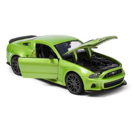 Автомобиль MAISTO Ford Mustang Street Racer 1:24 зеленый