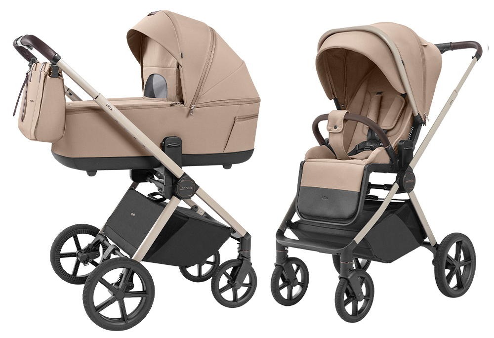 Коляска 2в1 Carrello Ultra CRL-6527 коричневый - фото 1
