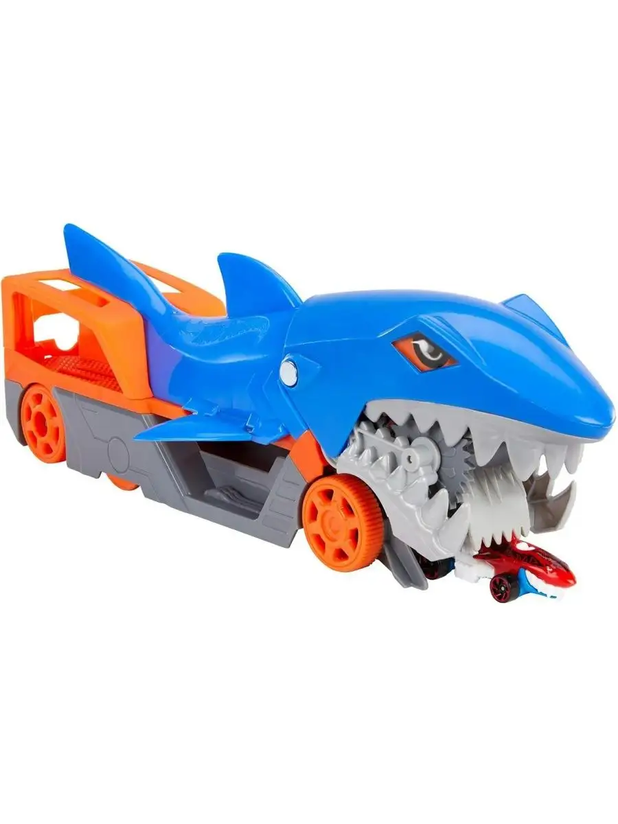 Гараж Hot Wheels Голодная акула с хранилищем 110205 - фото 6