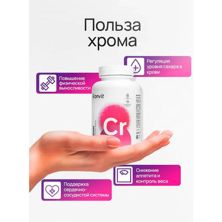 Пиколинат Хрома ONVIT Хром
