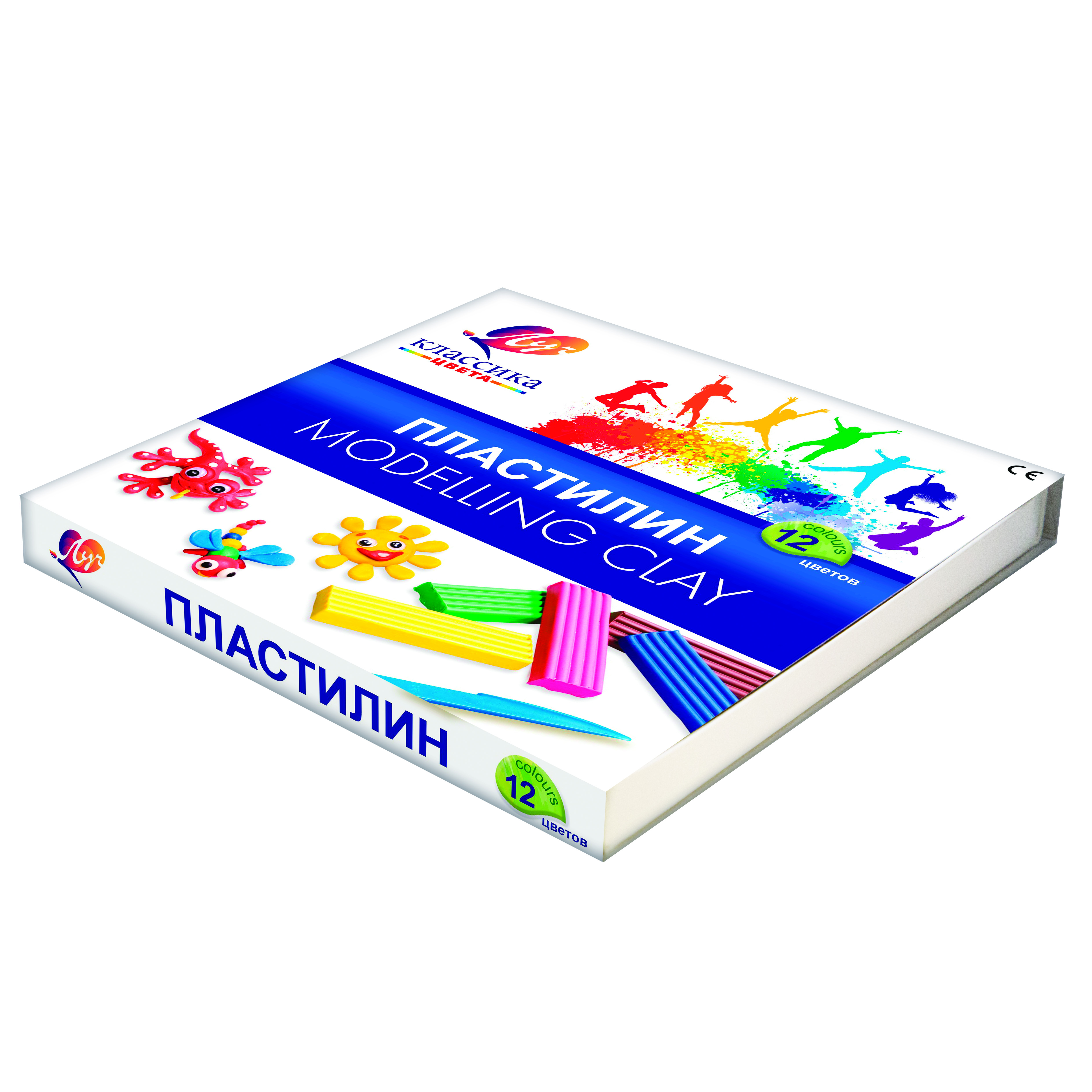 Пластилин Луч 12 цв. - фото 7