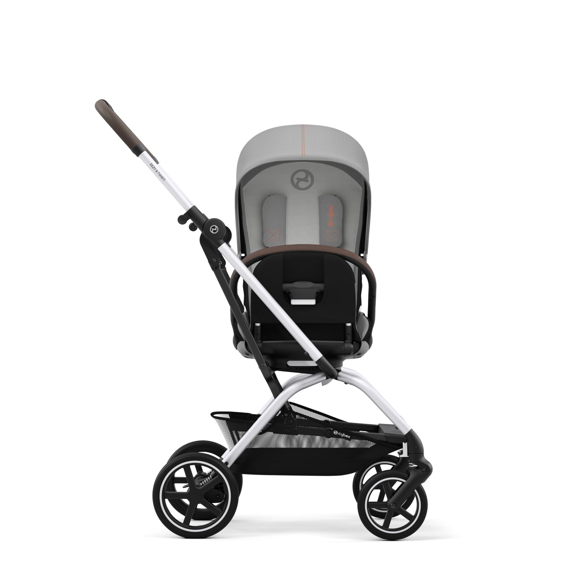Коляска прогулочная Cybex Eezy S Twist Lava Grey - фото 4