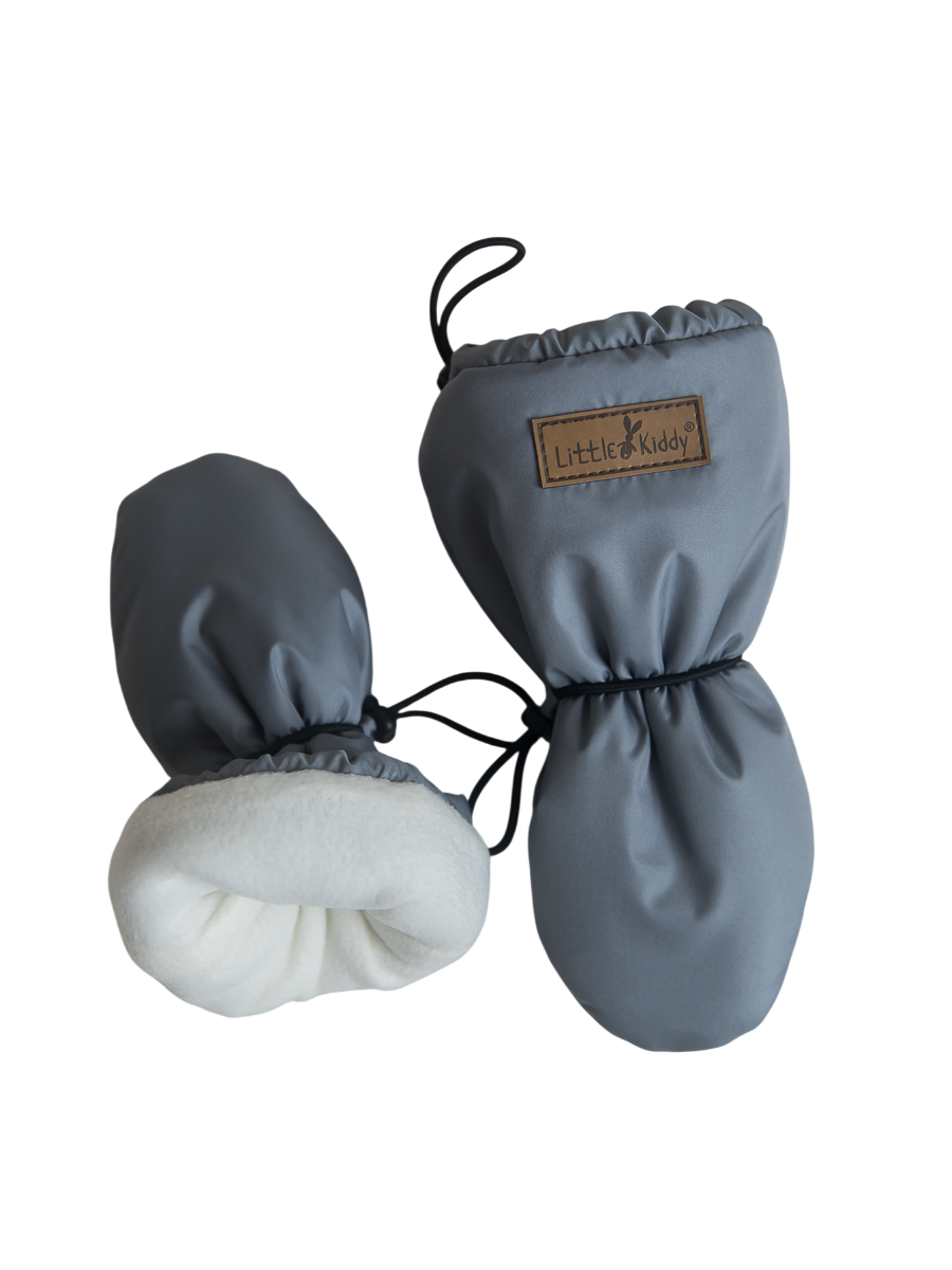 Варежки LittleKiddy varegkiсерый - фото 2