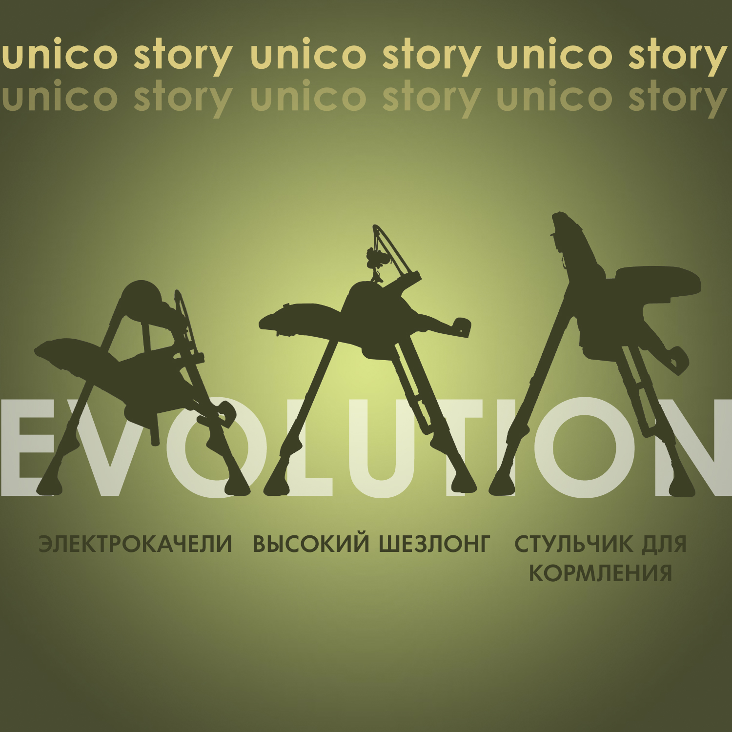 Стульчик для кормления Nuovita Unico Story трансформер - фото 3