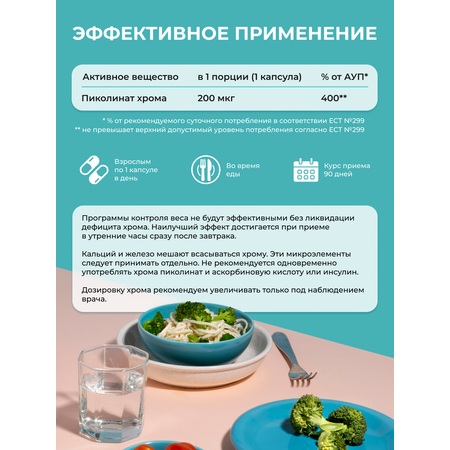 Пиколинат хрома ENBIO для похудения