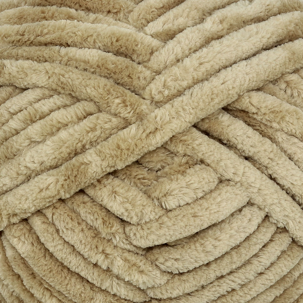 Пряжа для вязания YarnArt Dolce Maxi 200 гр 70 м микрополиэстер объемная мягкая 2 мотка 747 св-коричневый - фото 2