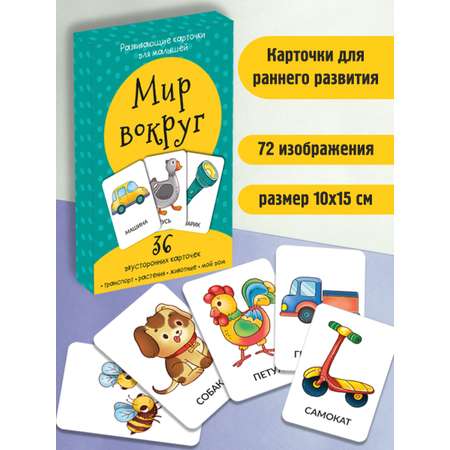 Развивающие карточки БимБиМон Мир вокруг