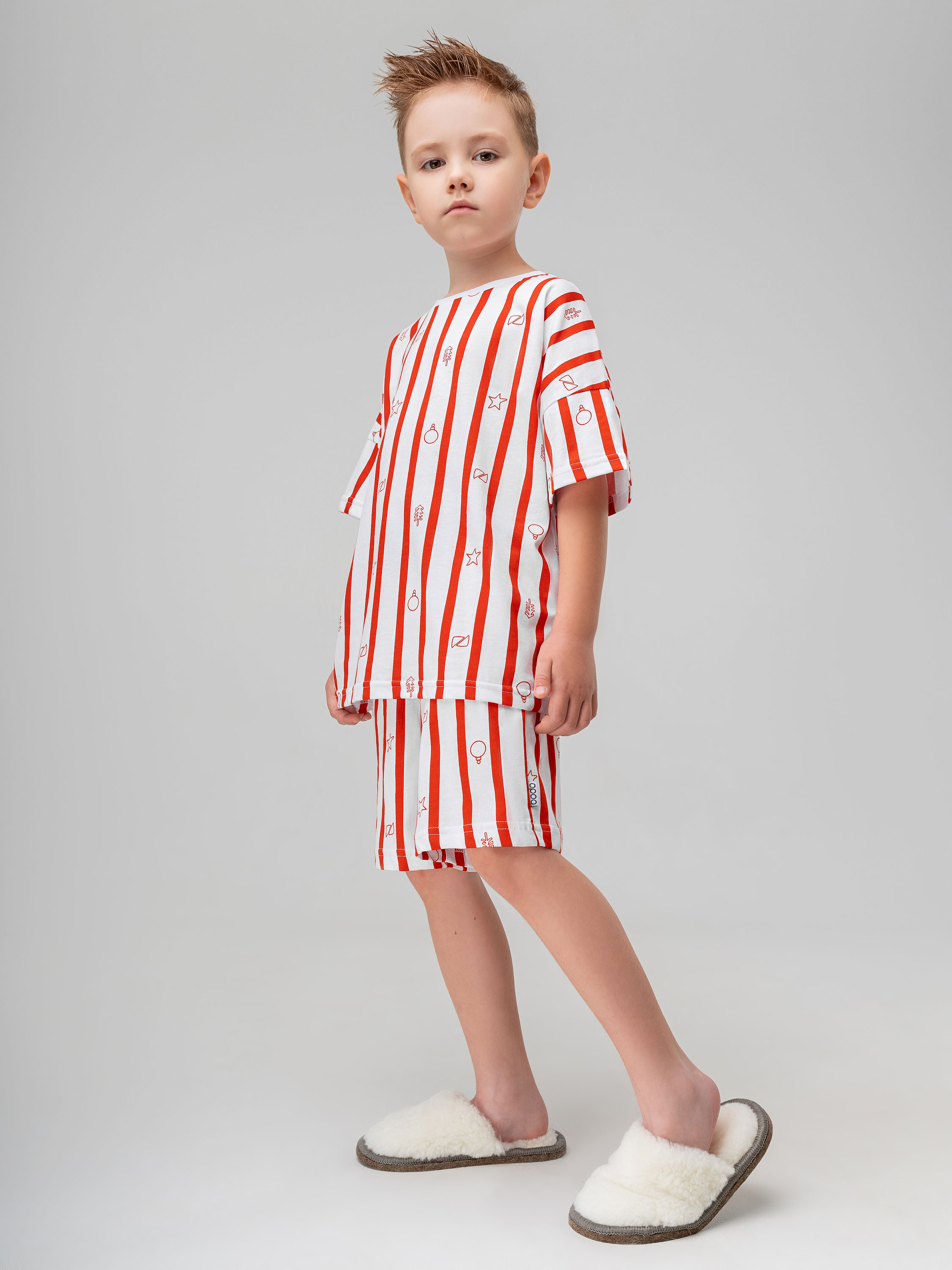 Костюм Bodo 11-641MU_белый (красный) - фото 4