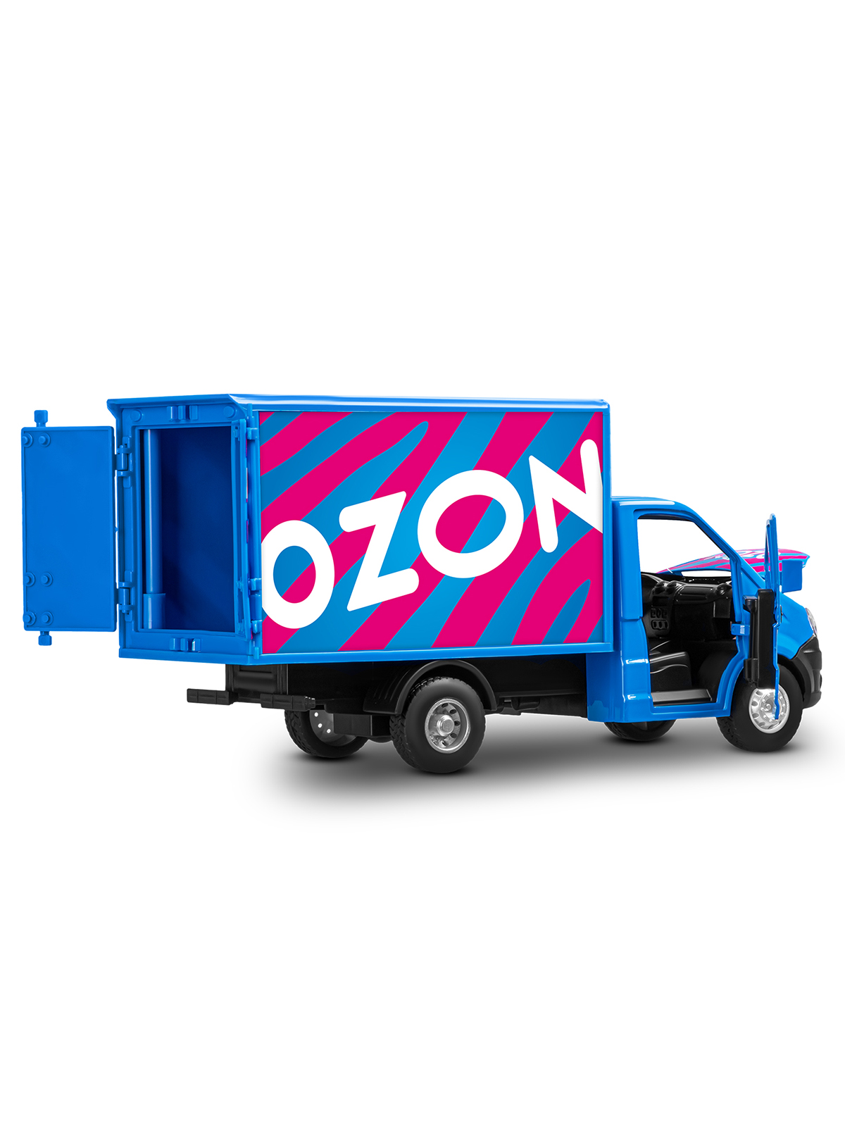 Грузовик АВТОпанорама ГАЗель Next Ozon 1:28 JB0405418 - фото 27