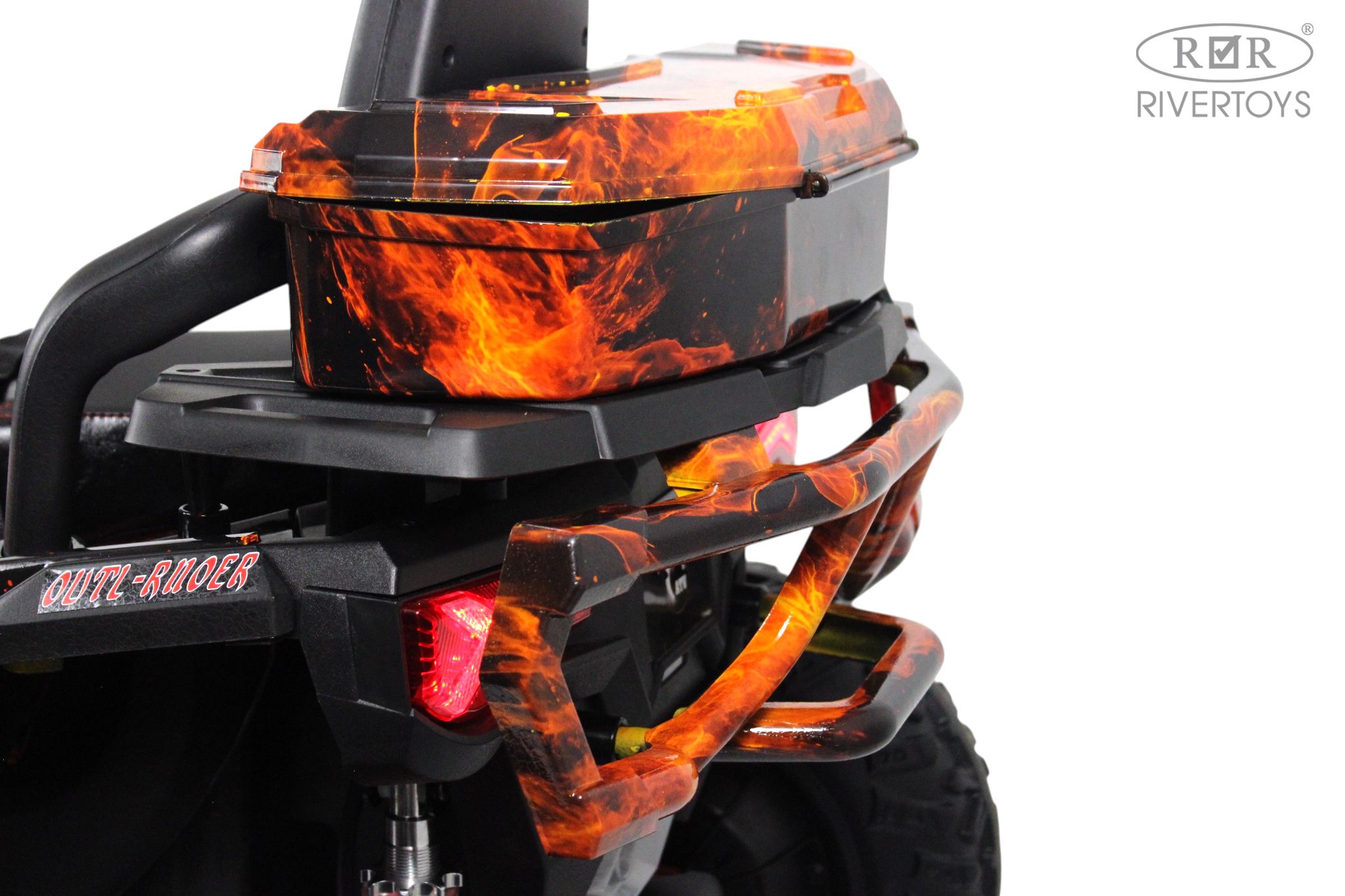 Электромобиль RIVERTOYS Z111ZZ-NEW-FIERY С пультом ДУ - фото 11